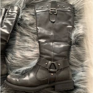 Biker style boots